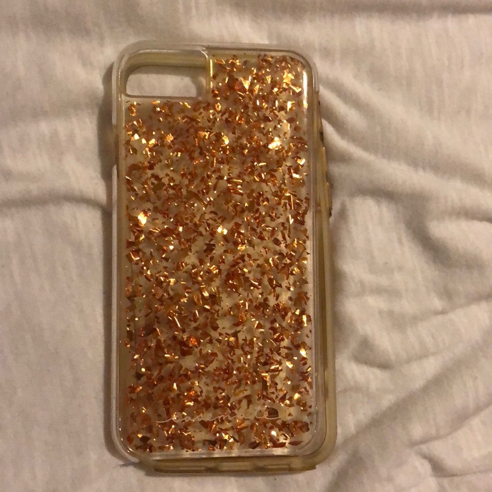iPhone case gold